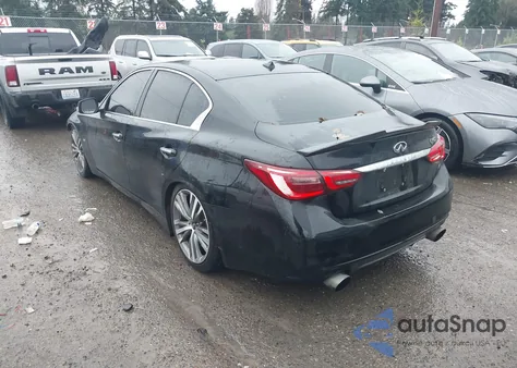 2018 Infiniti Q50 3.0T Sport из США, поврежденный, VIN JN1EV7AP2JM590985